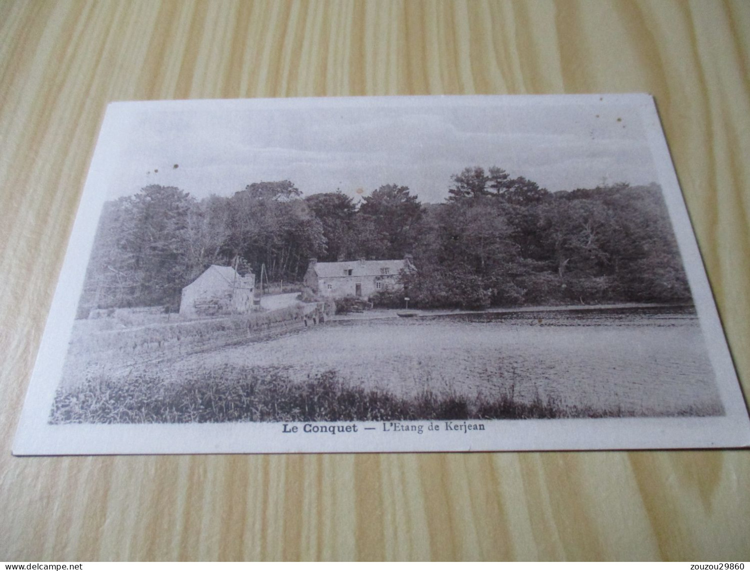 CPA Le Conquet (29).L'Etang De Kerjean. - Le Conquet