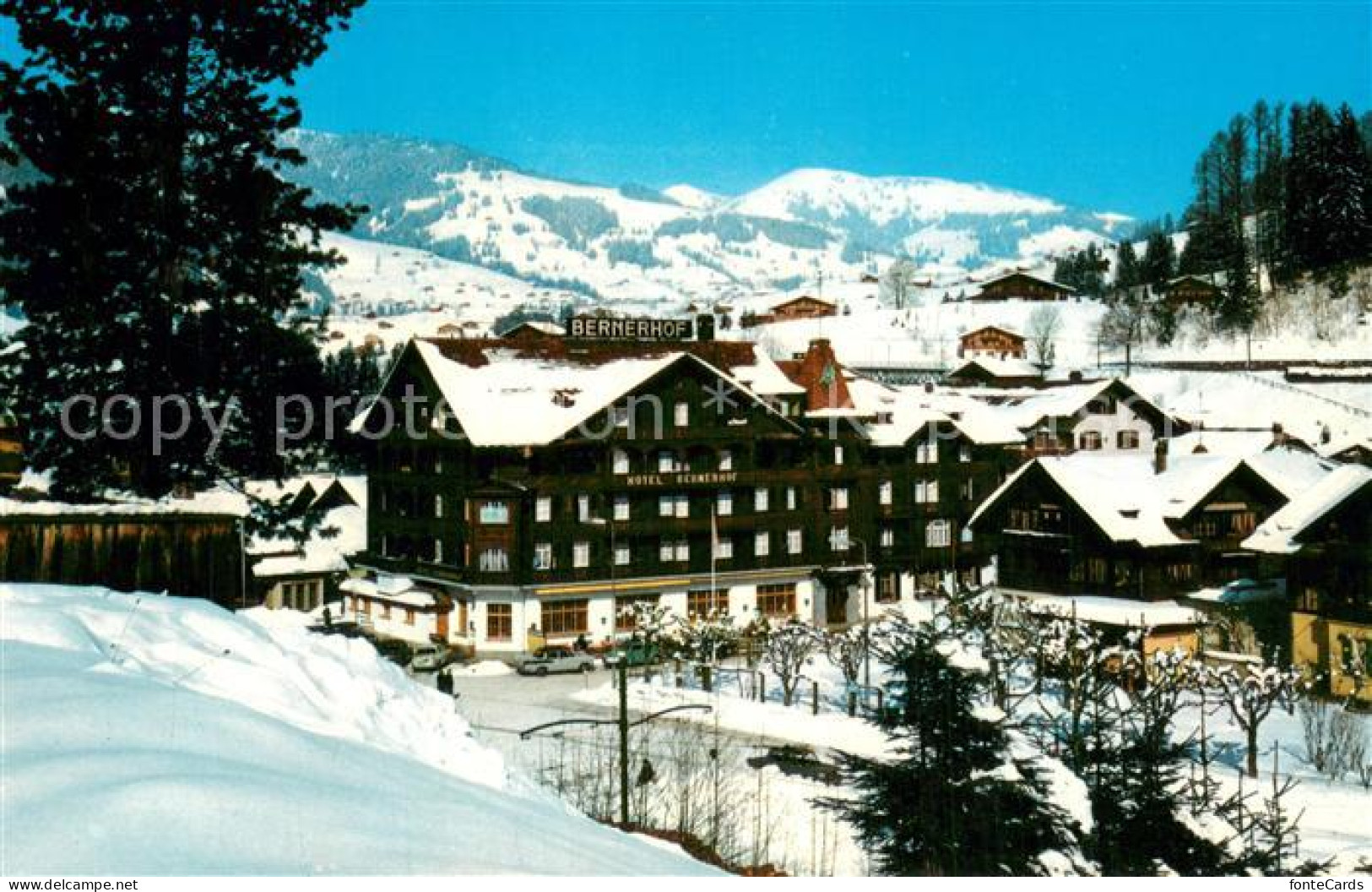 13757594 Gstaad BE Hotel Bernerhof  - Autres & Non Classés