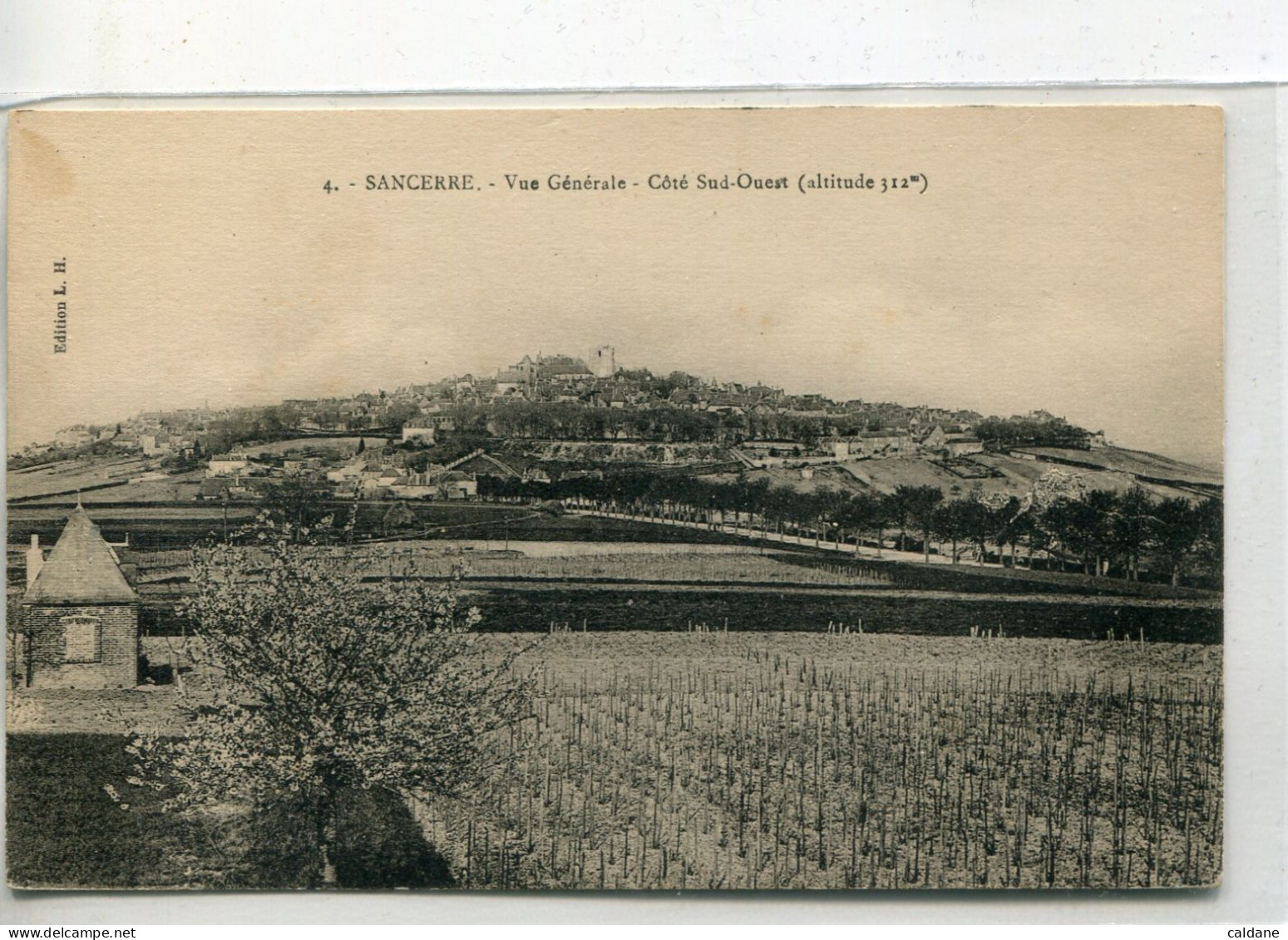 -18-CHER-  SANCERRE- Vue Generale - Autres & Non Classés