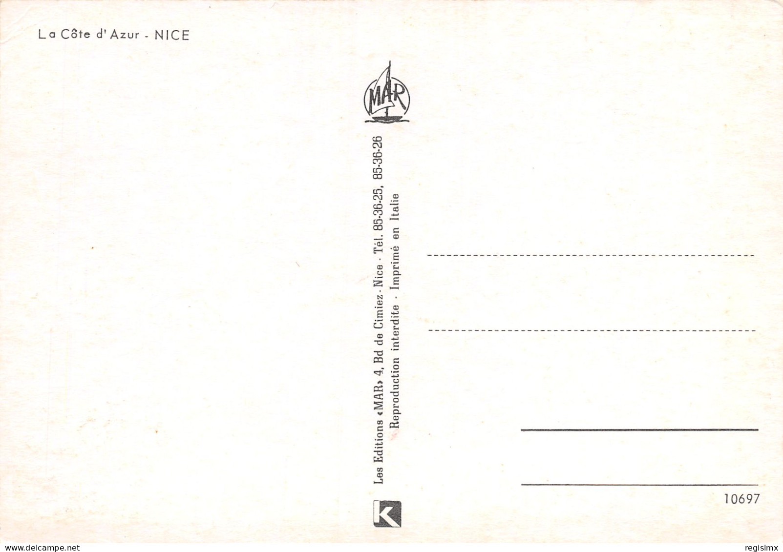 06-NICE-N°3035-C/0111 - Other & Unclassified