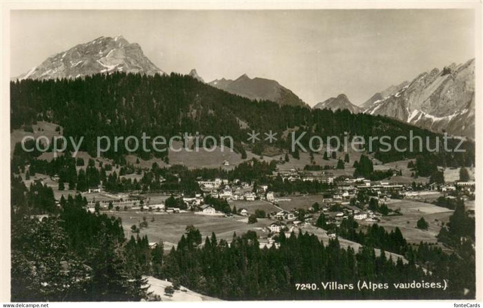 13757474 Villars Chesieres Panorama Villars Chesieres - Autres & Non Classés