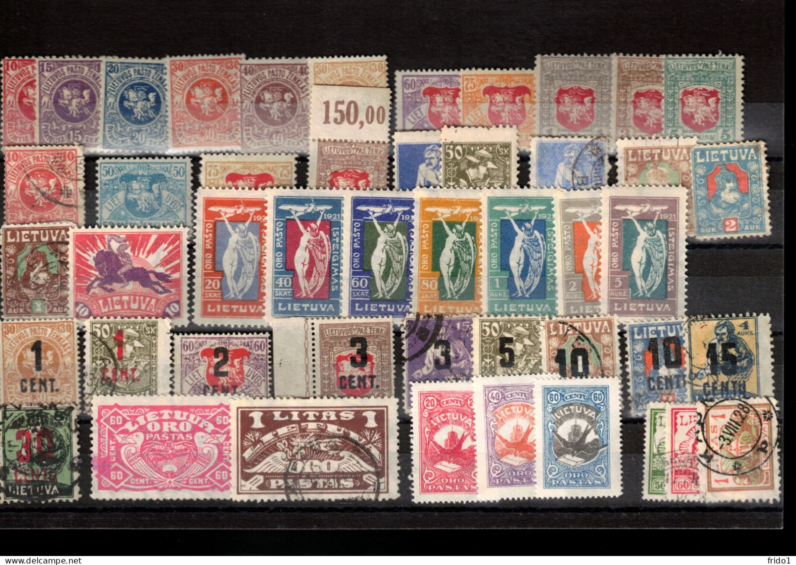 Lithuania Selection Of Stamps Postfrisch Mit Falz + Gestempelt / MH + Fine Used - Lithuania