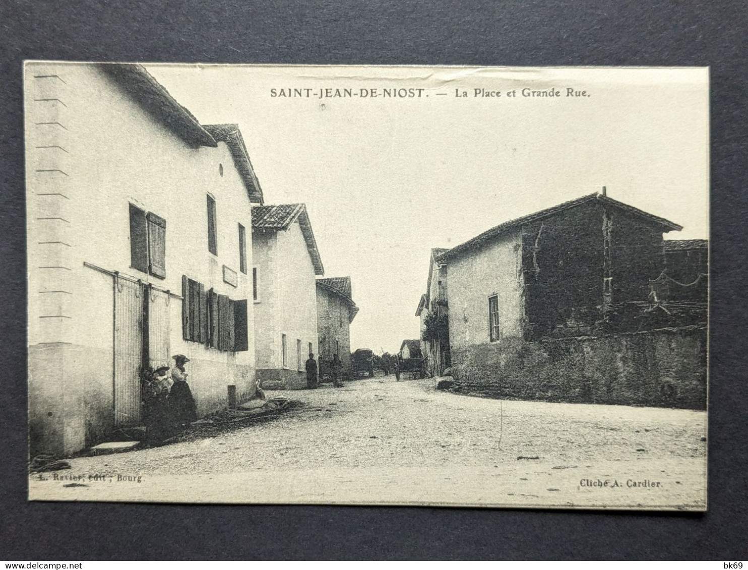 St Jean De Niost La Place Et Grande Rue - Ohne Zuordnung