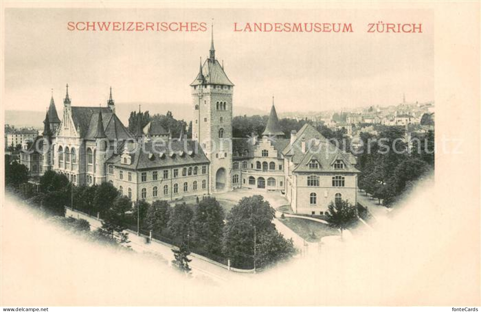 13756743 Zuerich ZH Schweizerisches Landesmuseum Zuerich ZH - Andere & Zonder Classificatie