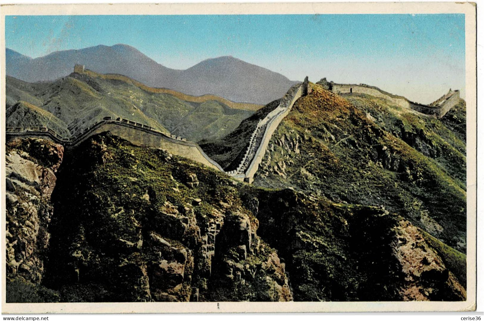 Great Wall Of China  Circulée En 1925 - China