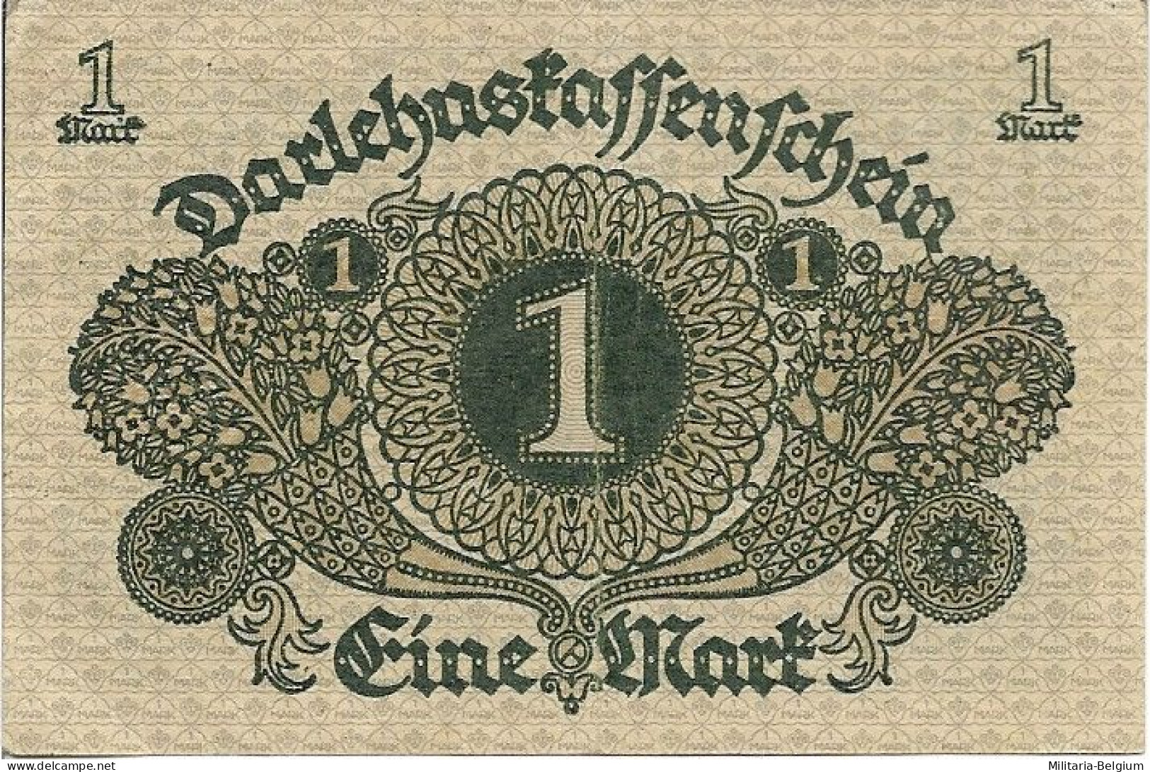 Duitsland - Darlehnskassenschein Eine Mark - 1920 - Administration De La Dette