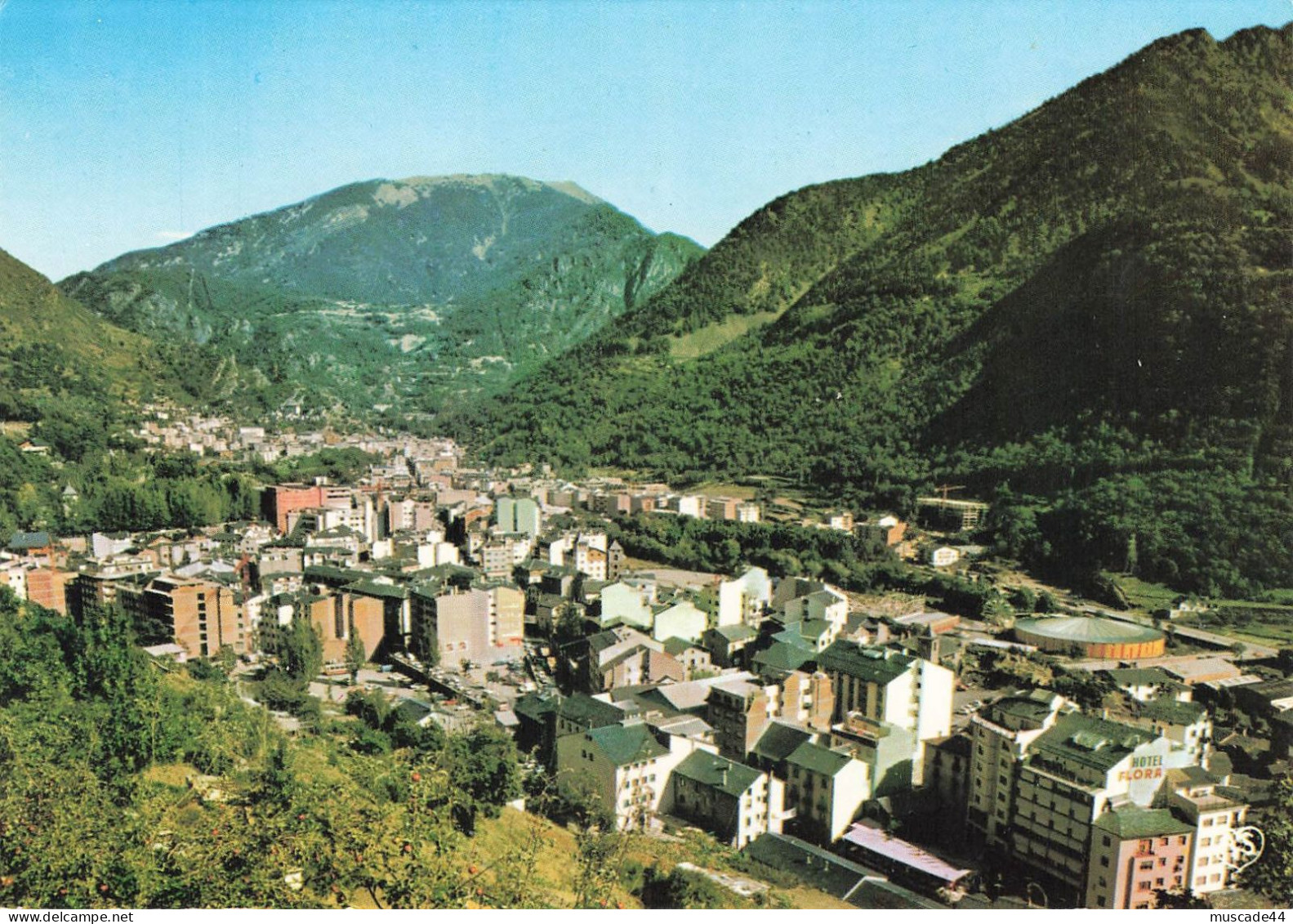 VALLS D ANDORRA - ANDORRA LA VELLA - CAPITAL DES VALLEES - AU FOND LES ESCALDES - Andorra