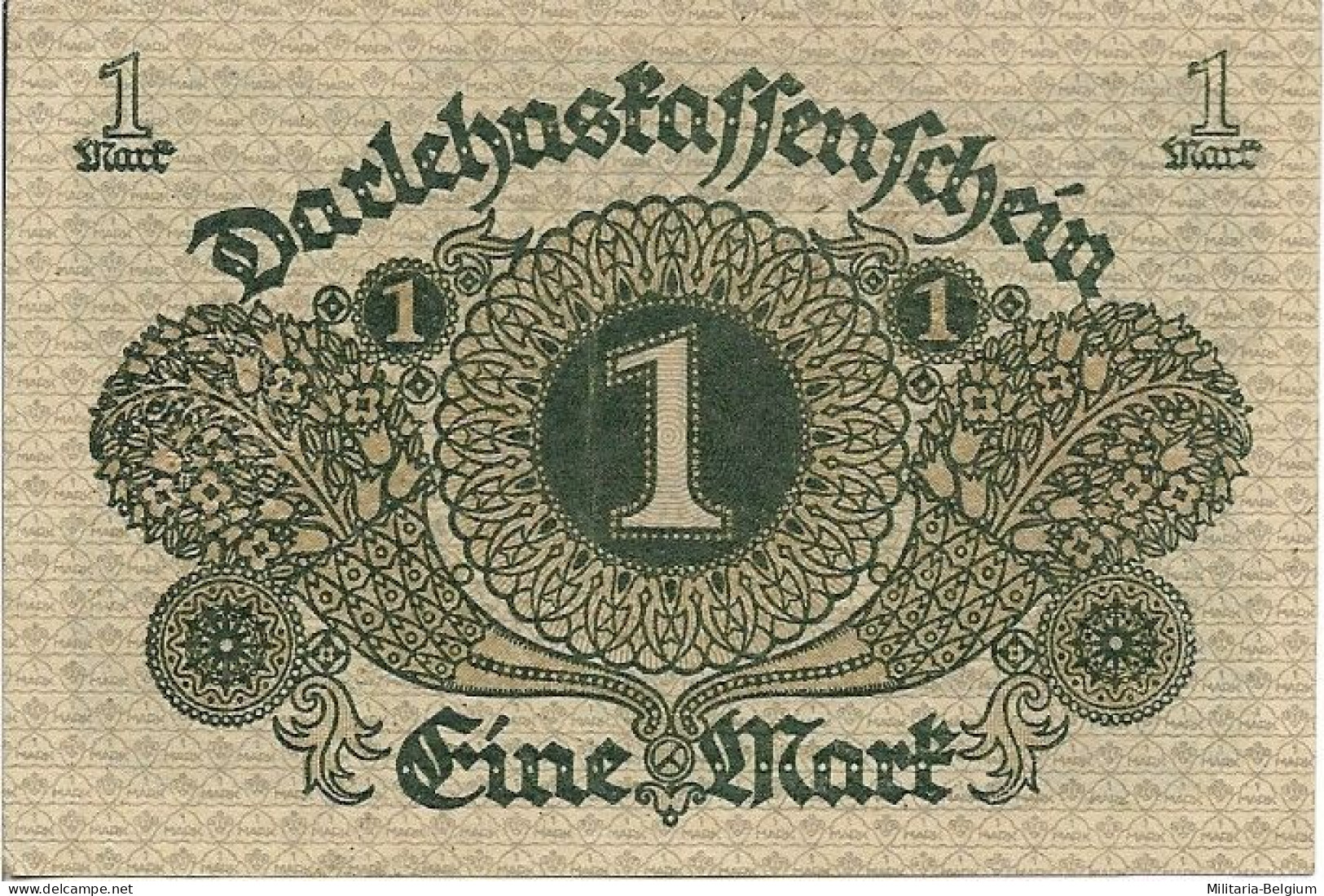 Duitsland - Darlehnskassenschein Eine Mark - 1920 - Reichsschuldenverwaltung