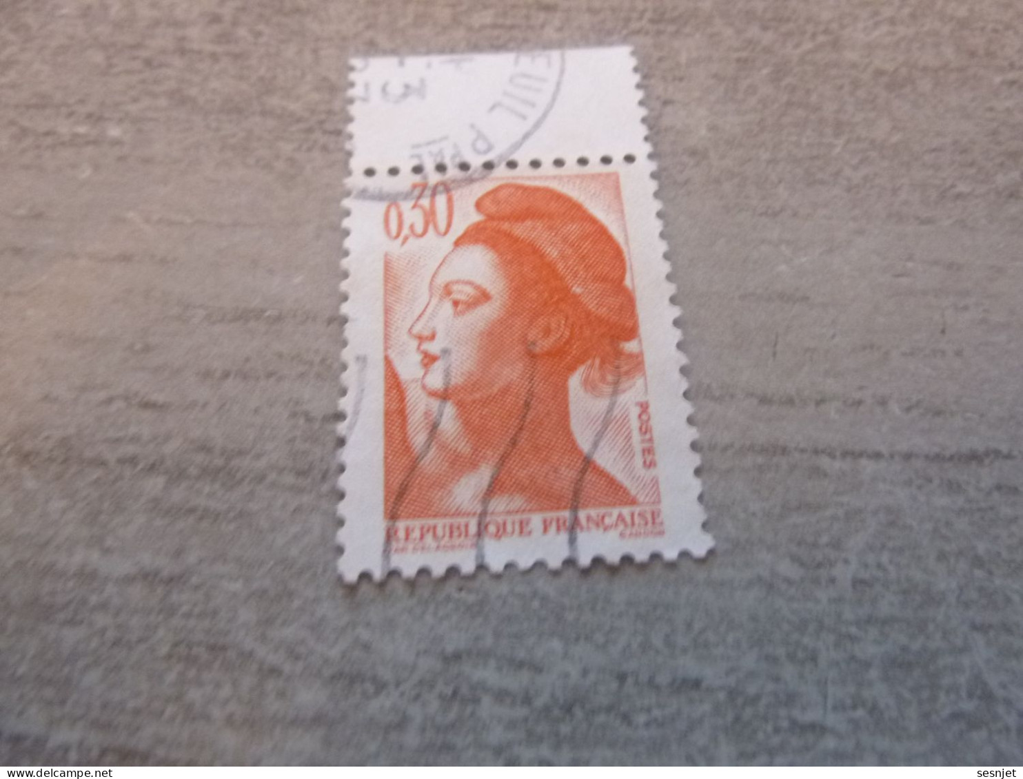 Liberté De Gandon - 30 C. - Yt 2182 - Orange - Oblitéré - Année 1982 - - 1982-1990 Libertà Di Gandon