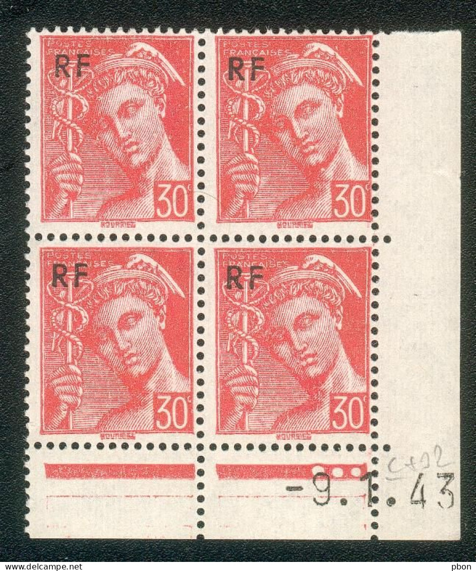 Lot 6329 France Coin Daté Mercure N°658 (**) - 1940-1949