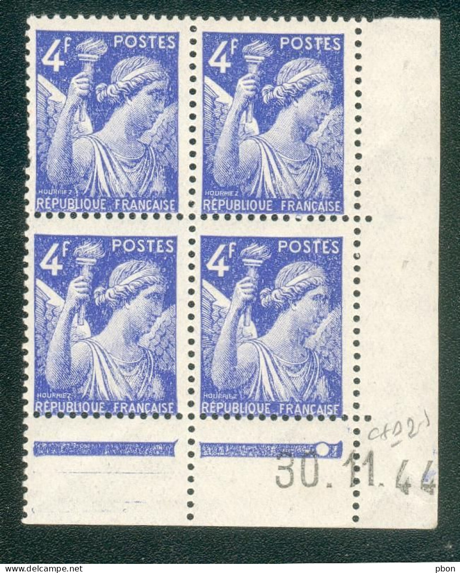 Lot C402 France Coin Daté Iris N°656(**) - 1940-1949