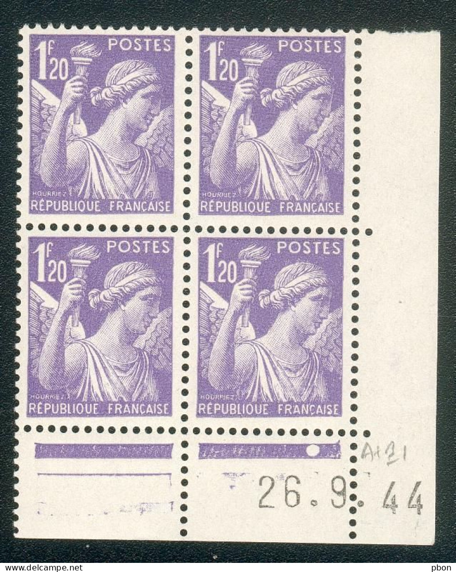 Lot A946 France Coin Daté Iris N°651 (**) - 1940-1949