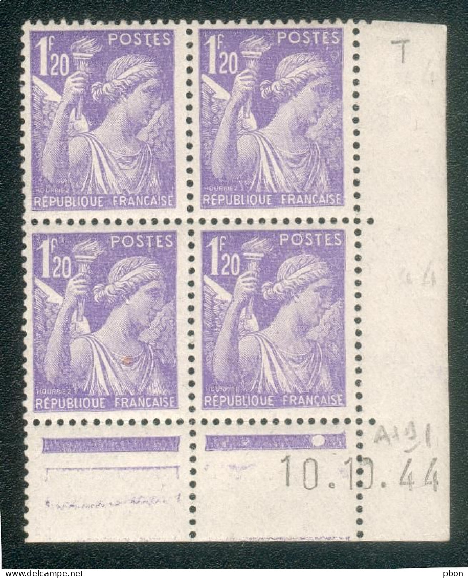 Lot A954 France Coin Daté Iris N°651 (**) - 1940-1949