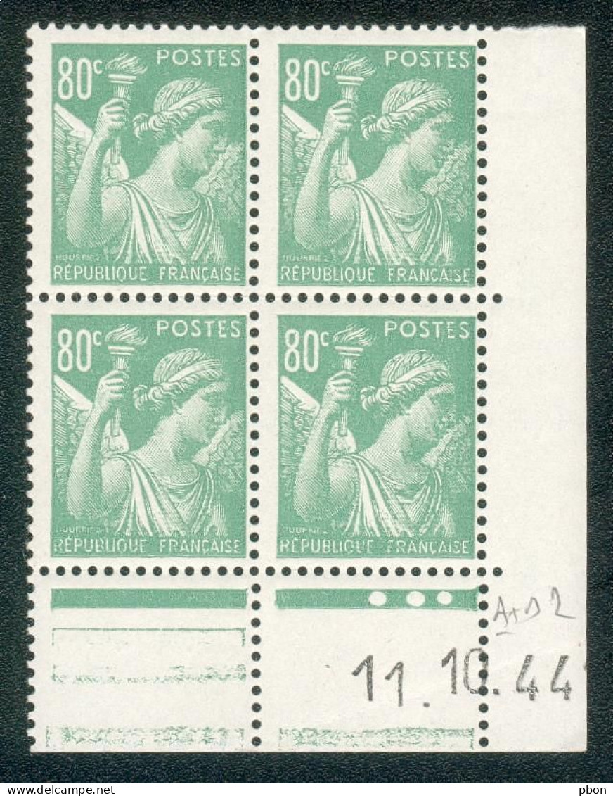 Lot A923 France Coin Daté Iris N°649 (**) - 1940-1949