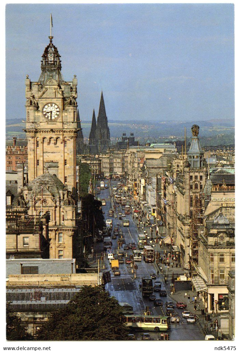 EDINBURGH : PRINCES STREET  (11.5 X 17cms Approx.) - Midlothian/ Edinburgh