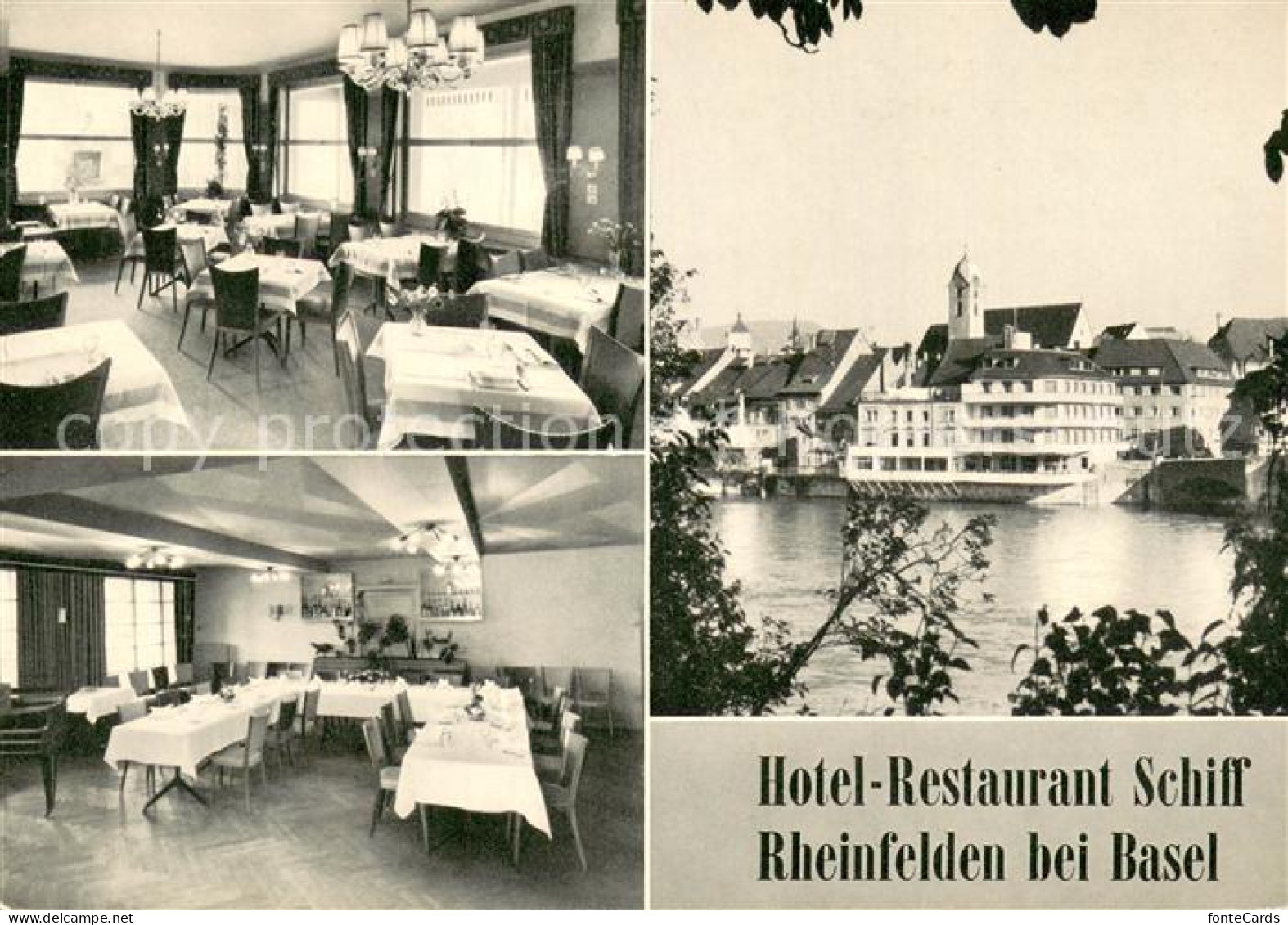 13756112 Rheinfelden AG Hotel Restaurant Schiff Gastraeume Rheinfelden AG - Autres & Non Classés