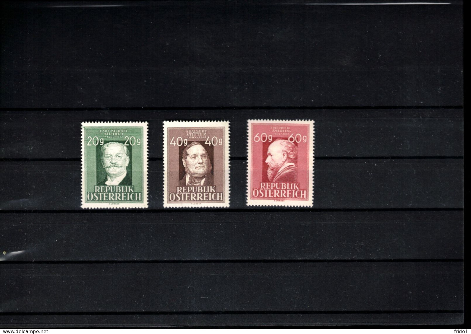 Austria / Oestereich 1948 Famous Persons Postfrisch / MNH - Ungebraucht