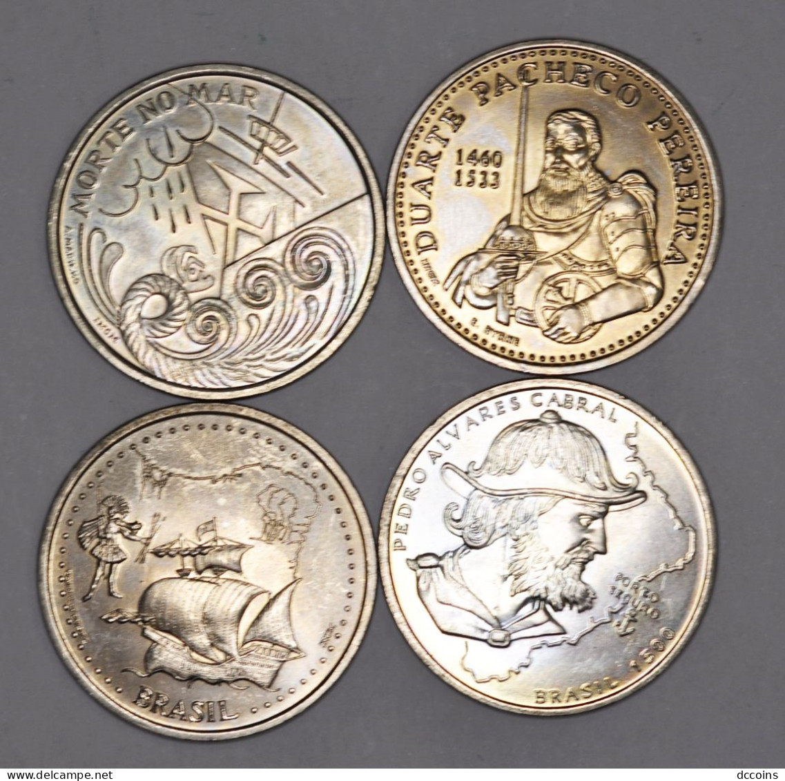 Golden Age Of Portuguese Discoveries - 10º Set 200 Escudos (4 Coins) 1999 - Portugal
