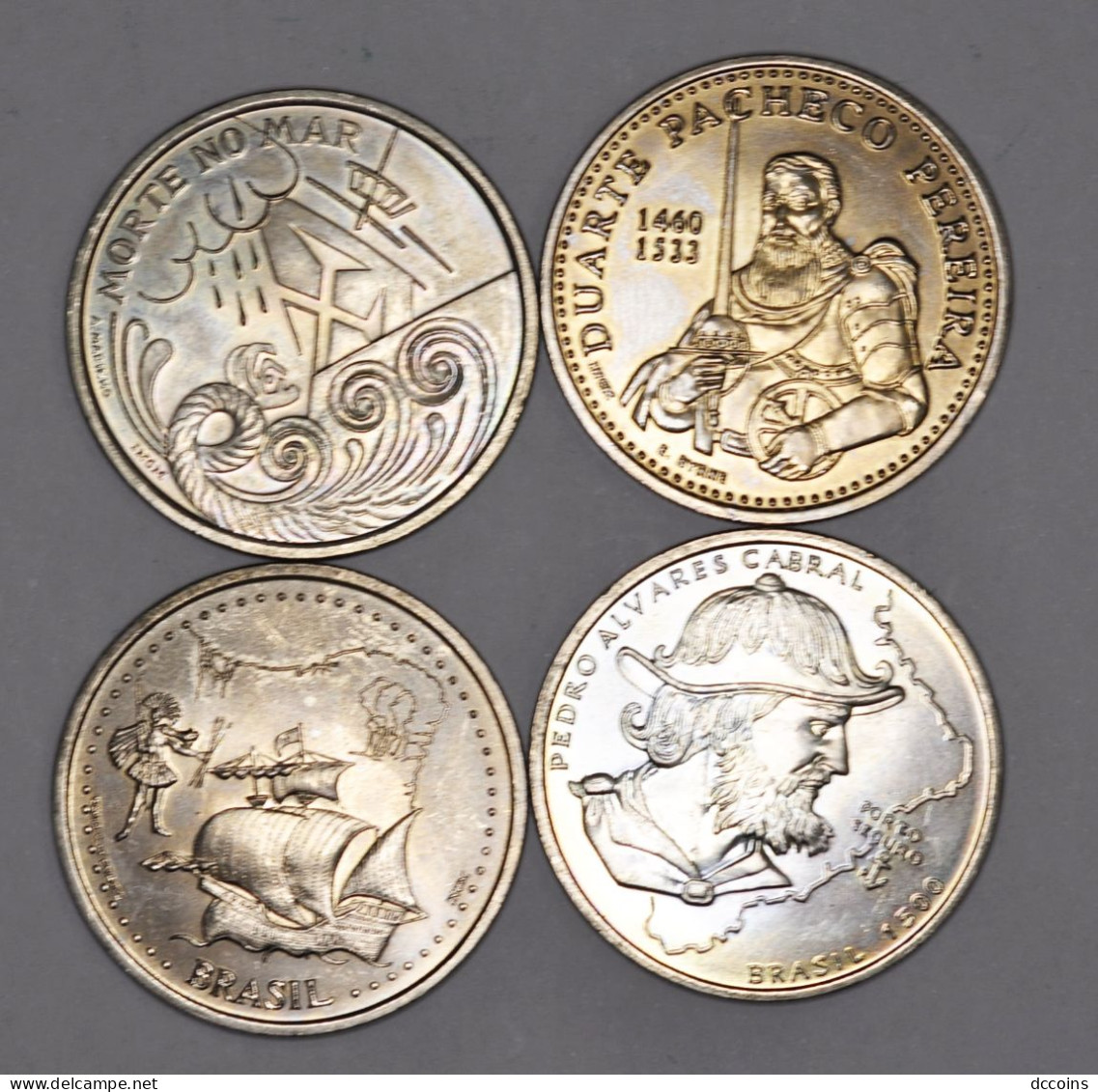 Golden Age Of Portuguese Discoveries - 10º Set 200 Escudos (4 Coins) 1999 - Portogallo