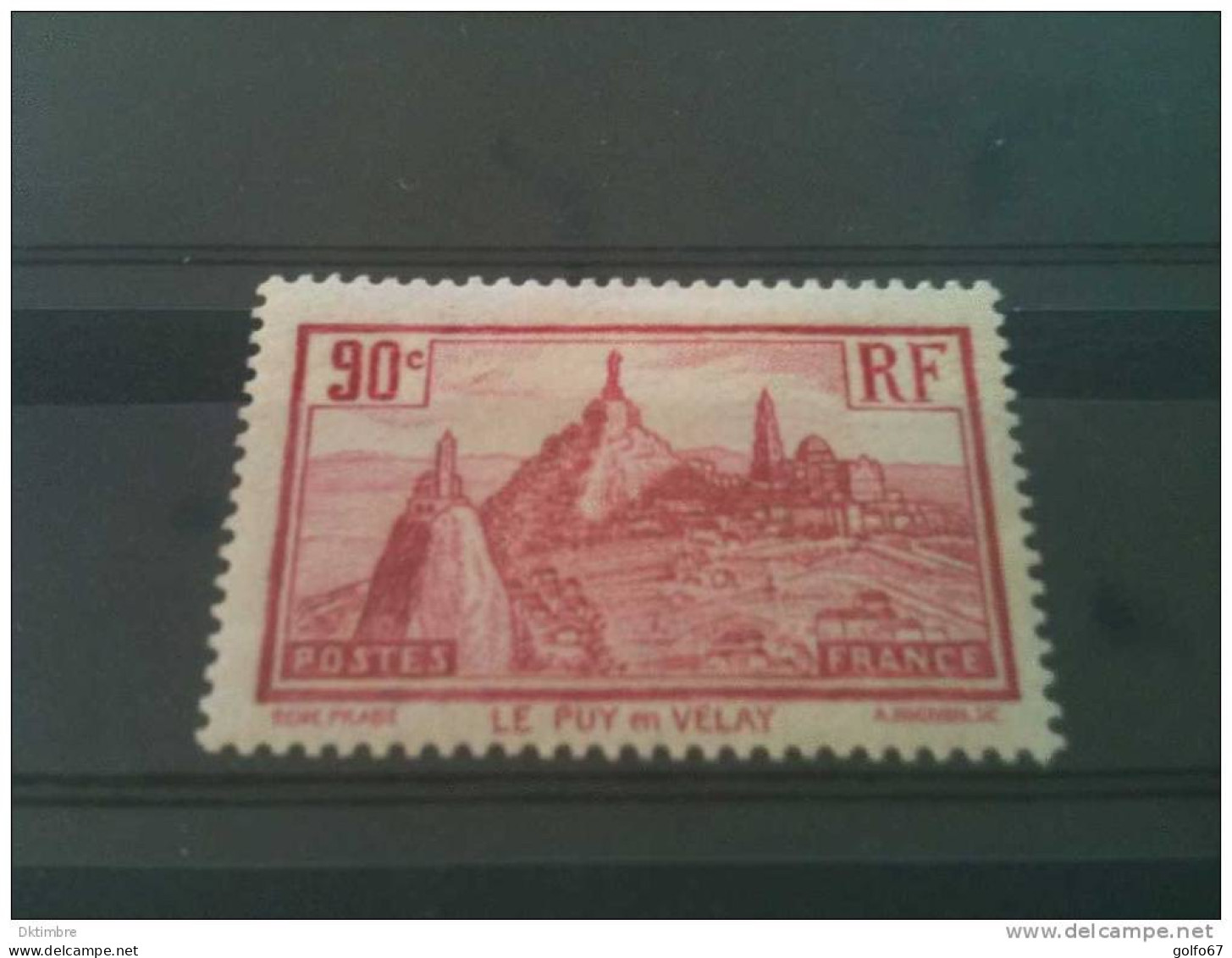 FRANCE 1933 Y&T N° 290 NEUF* Traces (0501) - Unused Stamps