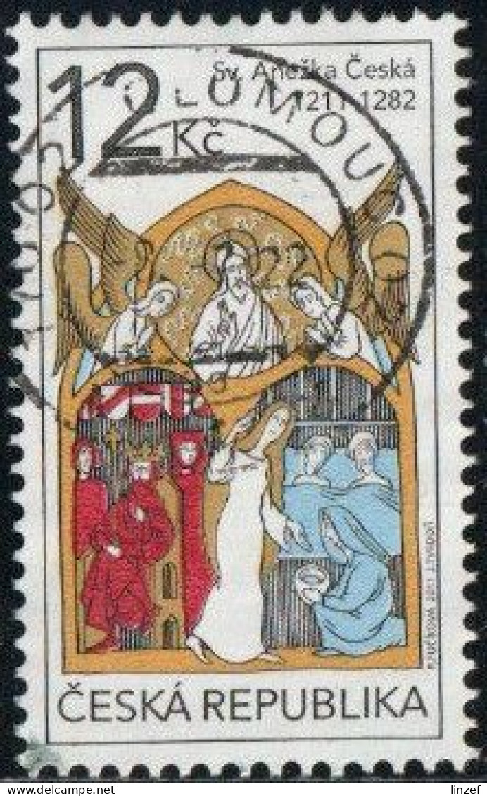 Tchéquie 2011 Yv. N°592 - Sainte Agnès De Bohème - Oblitéré - Used Stamps