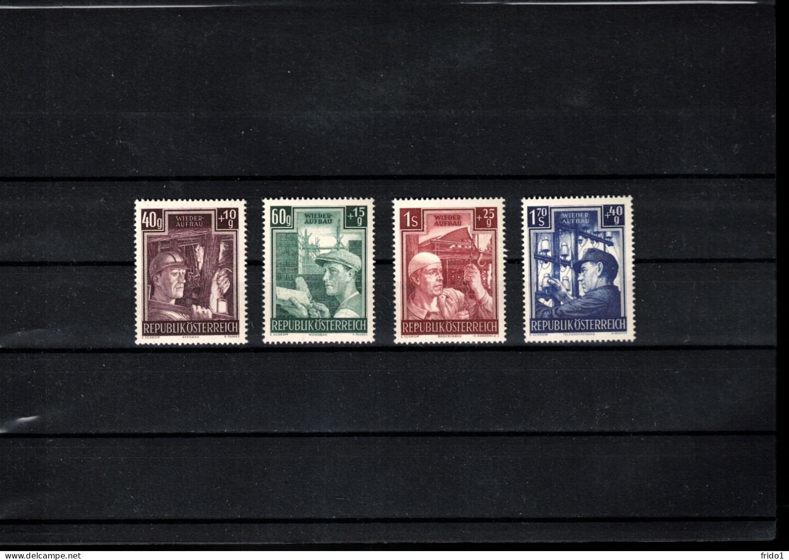 Austria / Oestereich 1951 Reconstruction Postfrisch / MNH - Ungebraucht