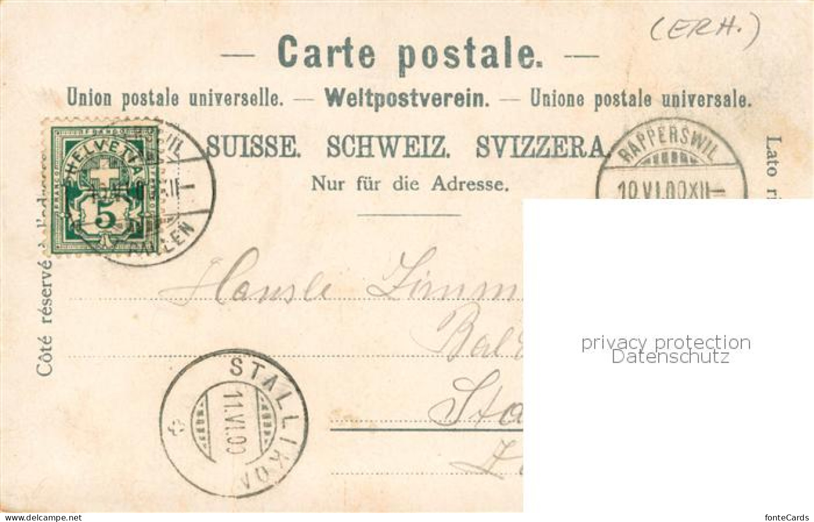 13755914 Rapperswil Zuerichsee BE Teilansicht  - Altri & Non Classificati