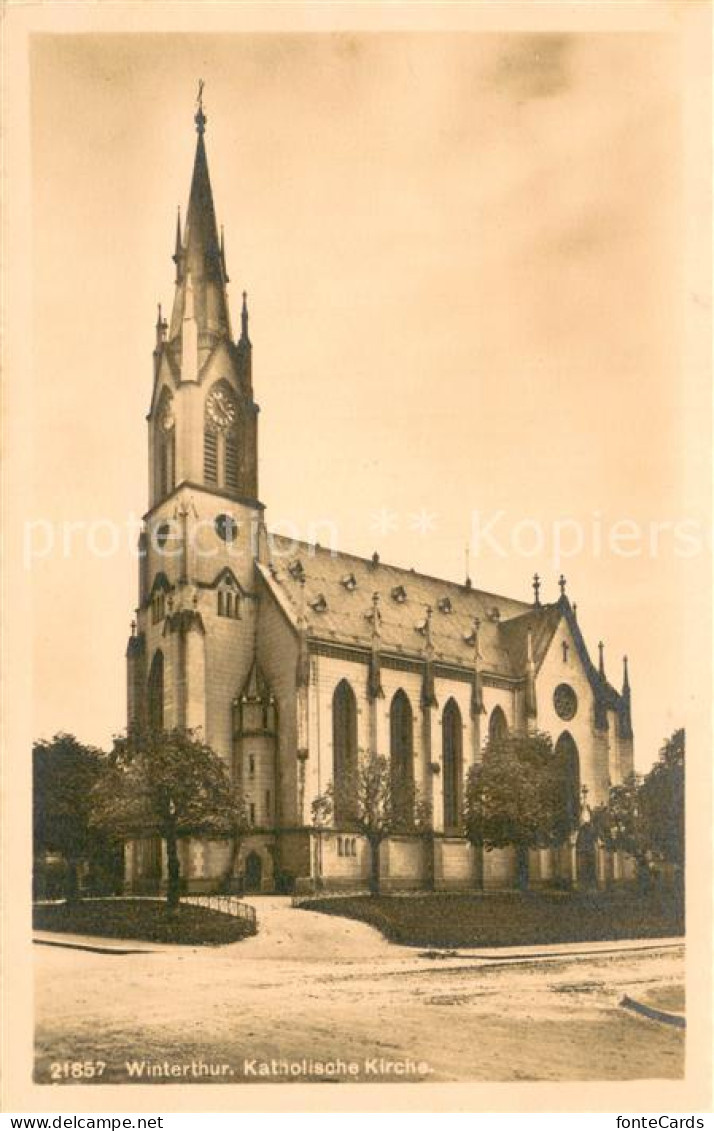 13755891 Winterthur  ZH Kath Kirche  - Autres & Non Classés