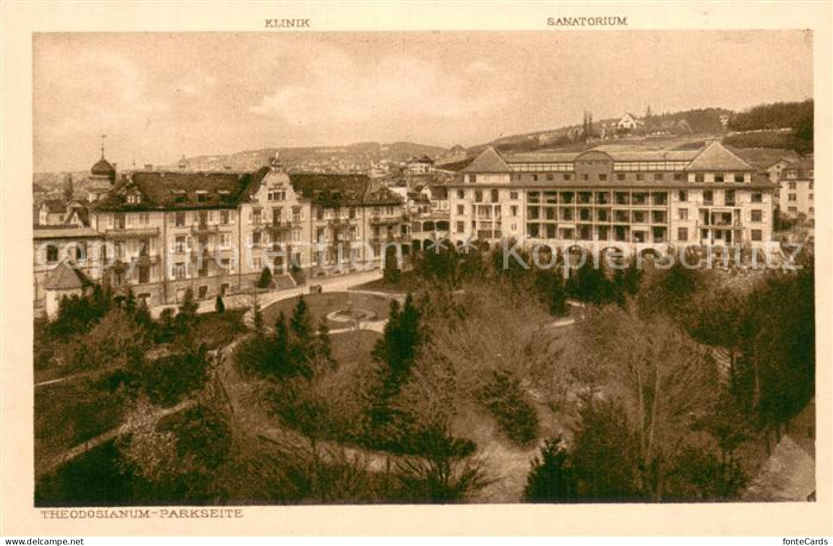 13755883 Zuerich ZH Theodosianum Privatspital Klinik Sanatorium Zuerich ZH - Altri & Non Classificati