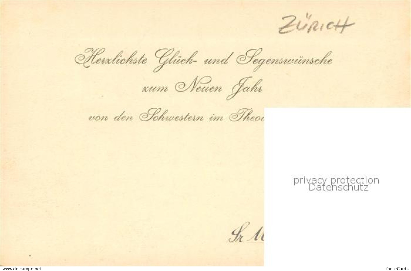 13755883 Zuerich ZH Theodosianum Privatspital Klinik Sanatorium Zuerich ZH - Altri & Non Classificati