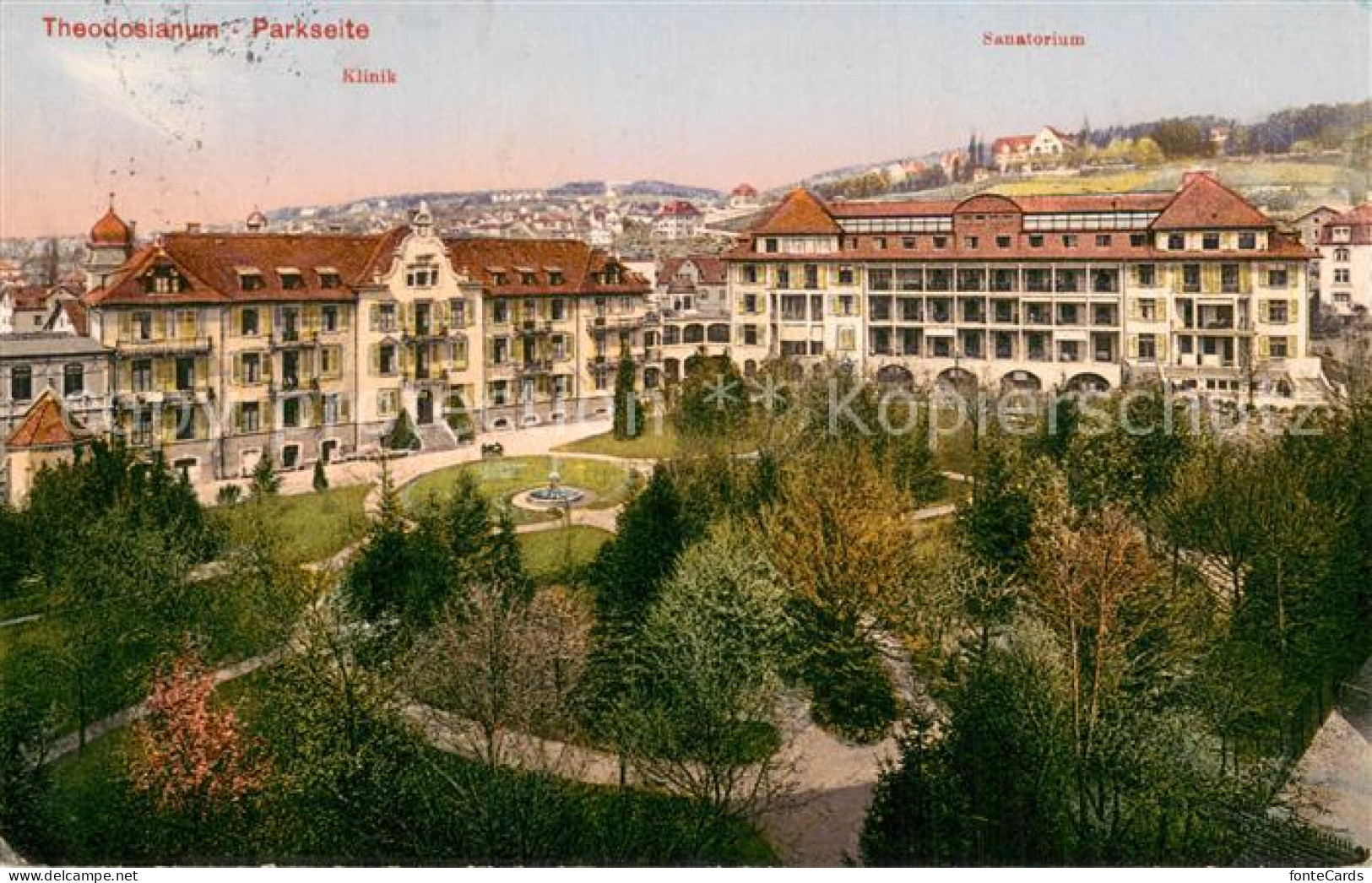 13755751 Zuerich ZH Theodosianum Privatspital Klinik Sanatorium Zuerich ZH - Autres & Non Classés