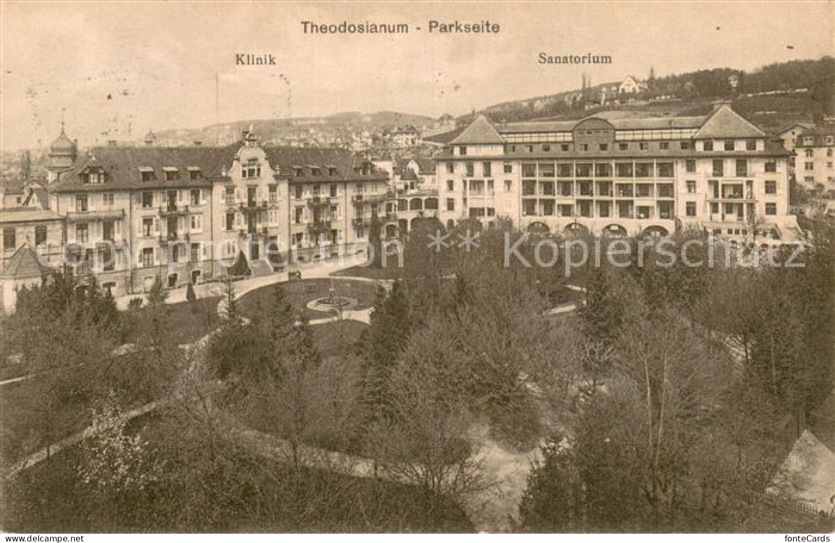 13755741 Zuerich ZH Theodosianum Privatspital Klinik Sanatorium Zuerich ZH - Autres & Non Classés