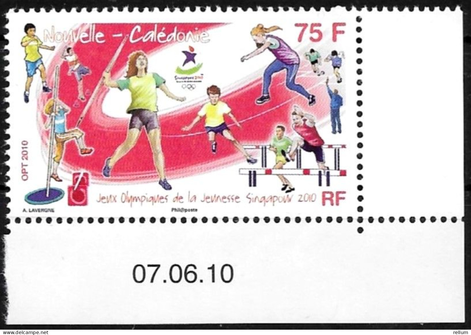 Nouvelle Calédonie 2010 - Yvert Et Tellier Nr. 1104 - Michel Nr. 1538 ** - Unused Stamps