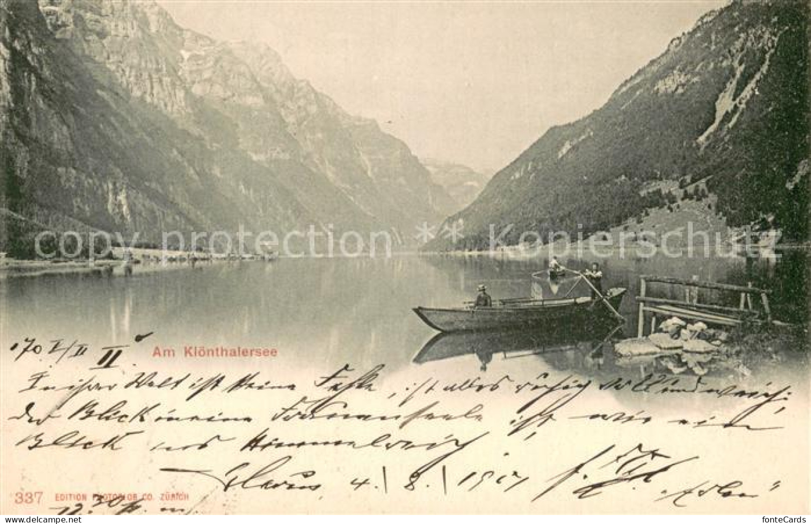 13755683 Glarus GL Am Kloenthalersee Glarus GL - Other & Unclassified