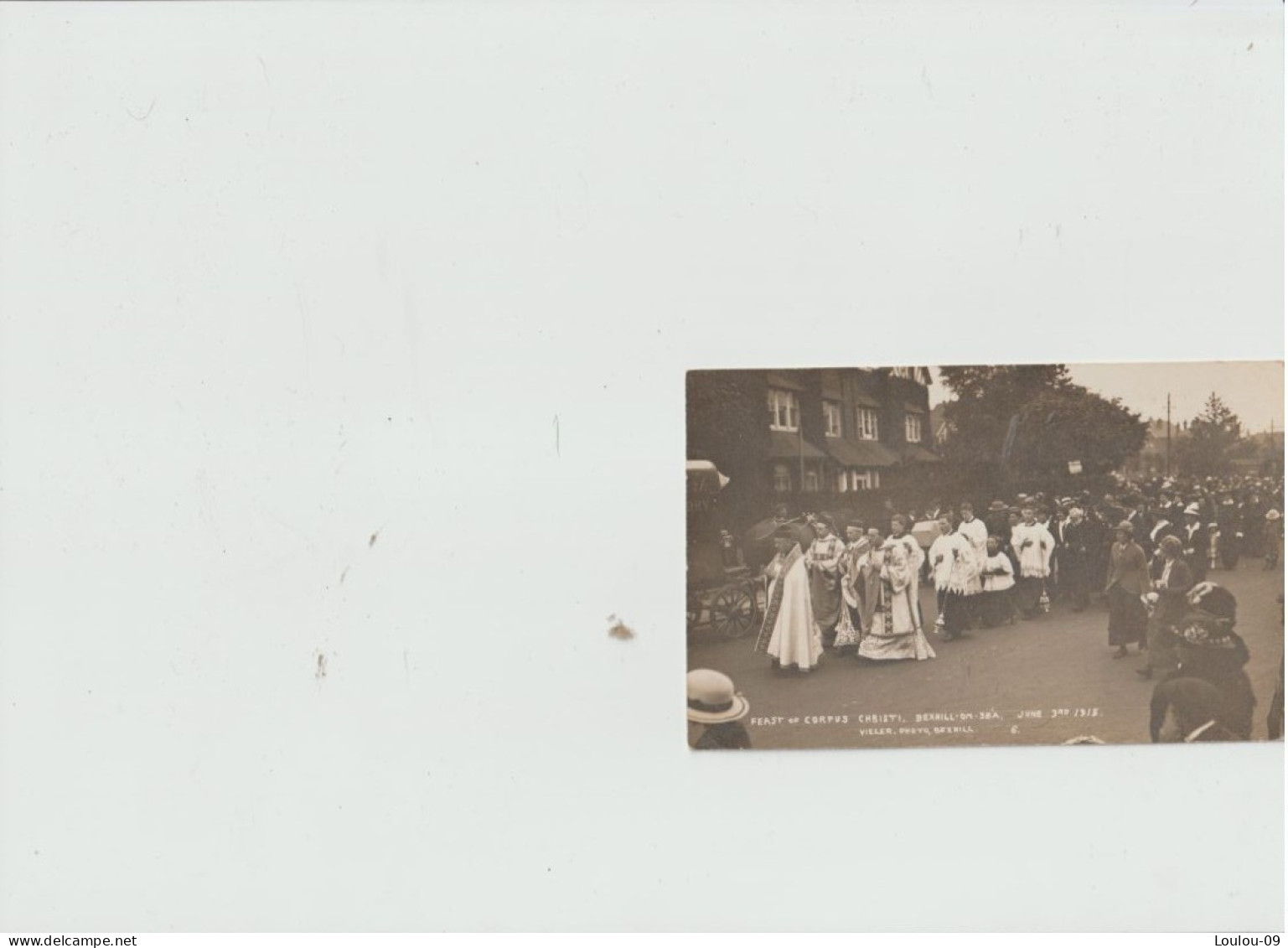 Bexhill On Sea (Angleterre)Sussex-une Procession Vers 1910 - Altri & Non Classificati