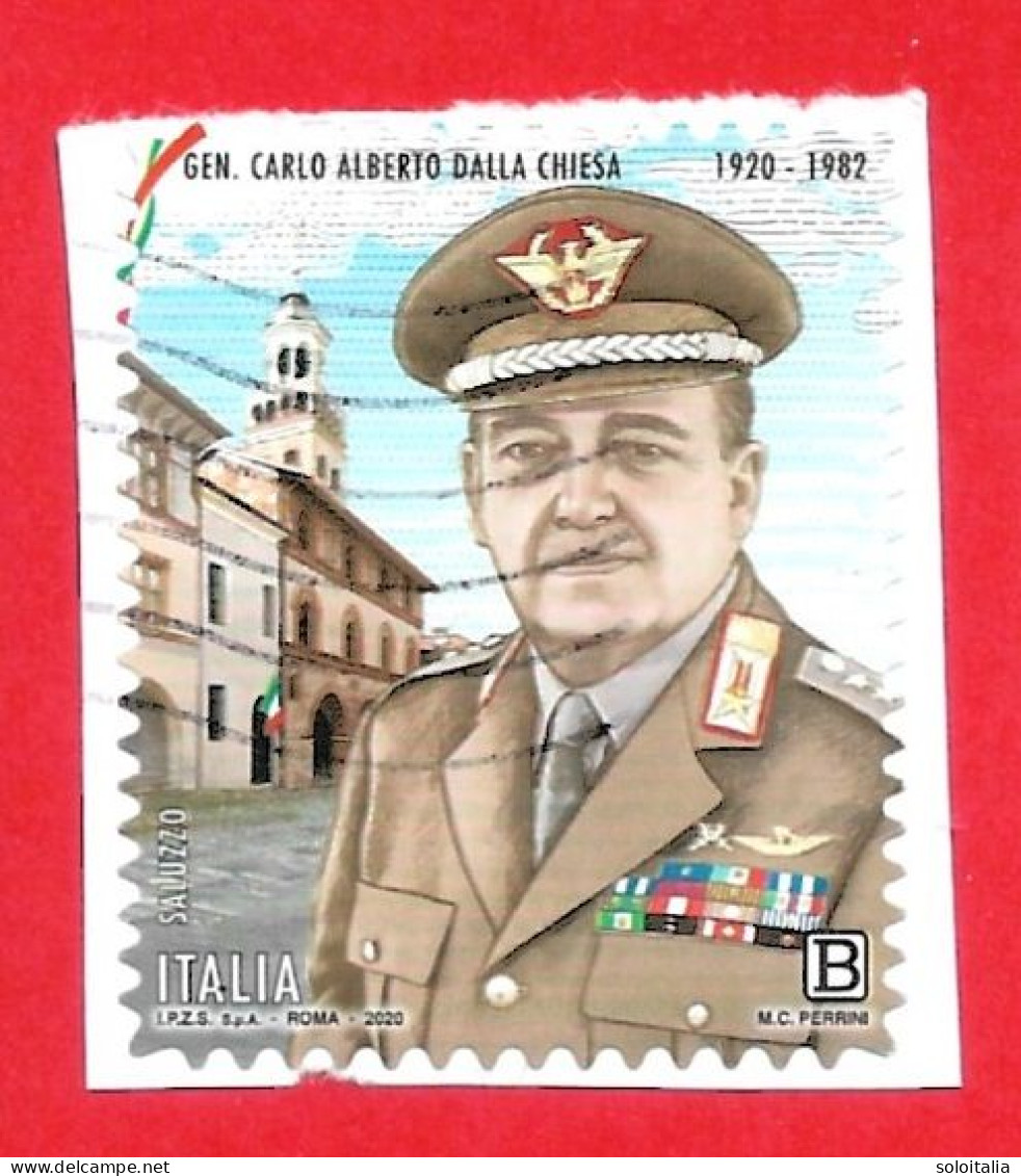 2020 Gen Carlo Alberto Dalla Chiesa - 2011-20: Afgestempeld