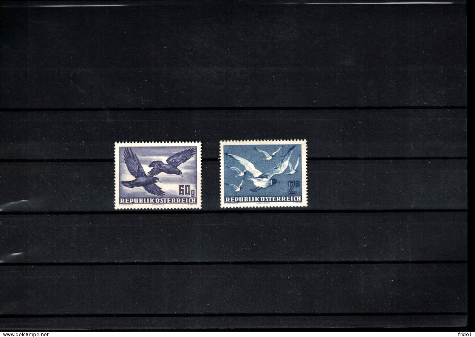 Austria / Oestereich 1950 Birds Postfrisch / MNH - Ungebraucht