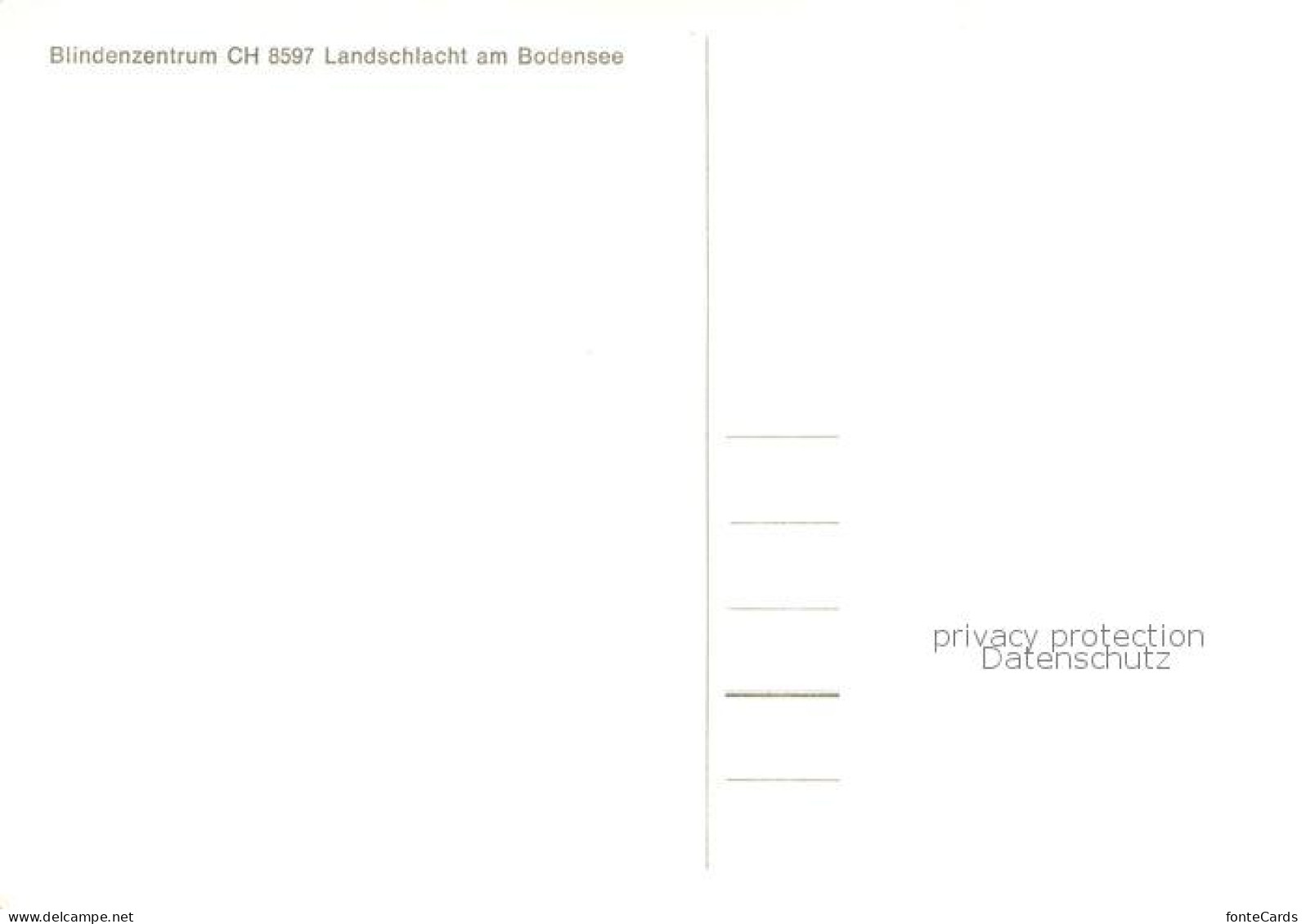 13753260 Landschlacht Blindenzentrum Landschlacht - Sonstige & Ohne Zuordnung