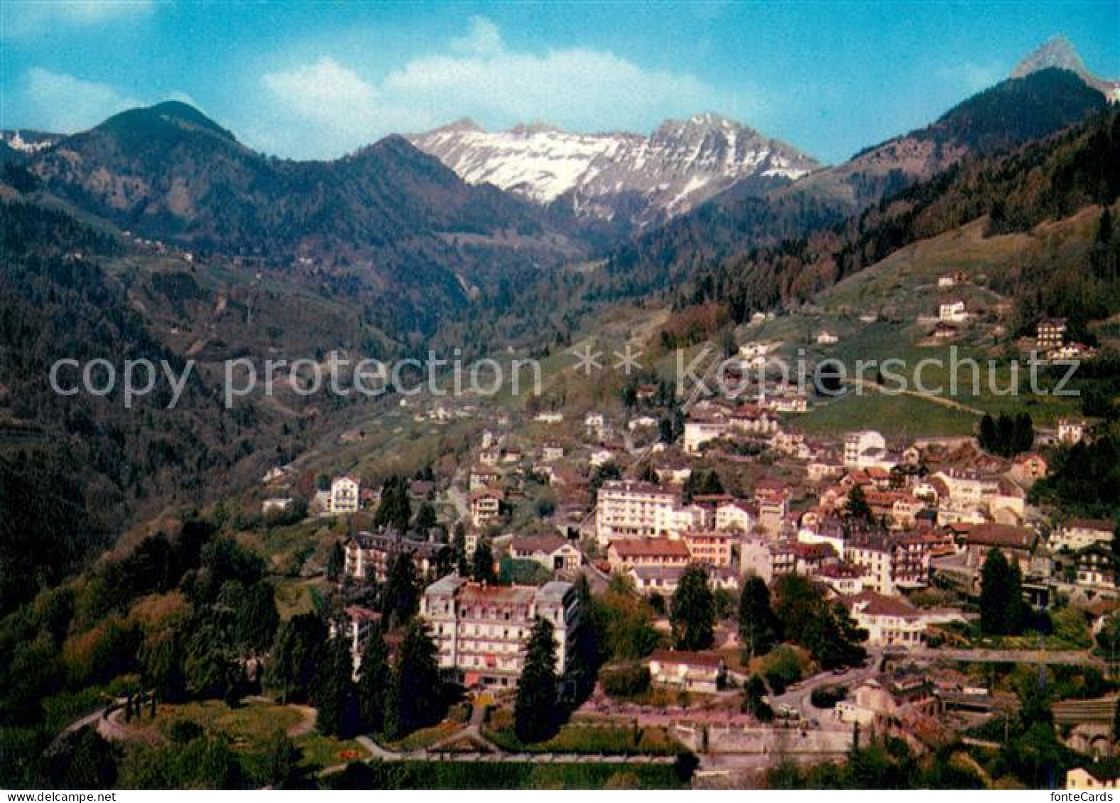 13753152 Glion Vue Generale Glion - Autres & Non Classés