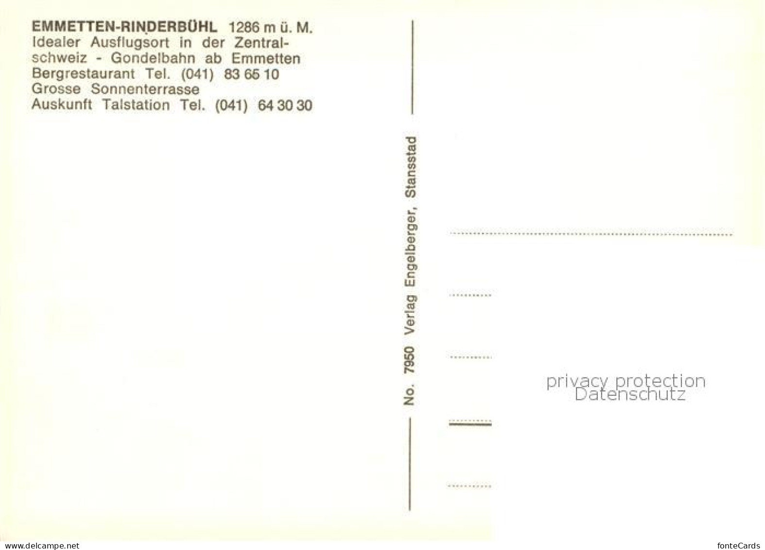 13751868 Emmetten Rinderbuehl Gondelbahn Bergrestaurant Emmetten - Other & Unclassified