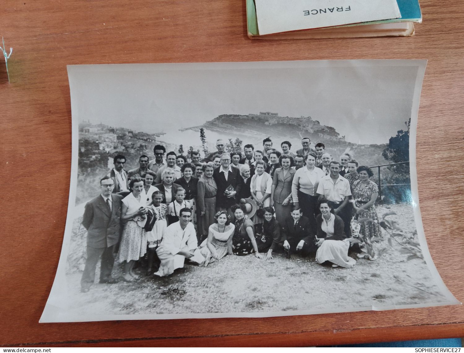 155 // PHOTO ANCIENNE 24 X 18 CMS / PHOTO DE FAMILLE - Personnes Anonymes