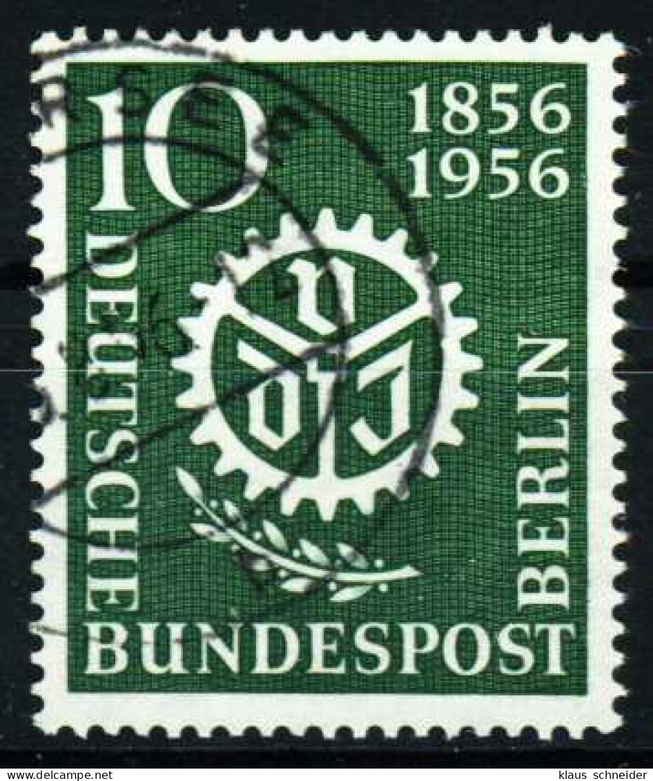 BERLIN 1956 Nr 138 Gestempelt X2B9366 - Oblitérés