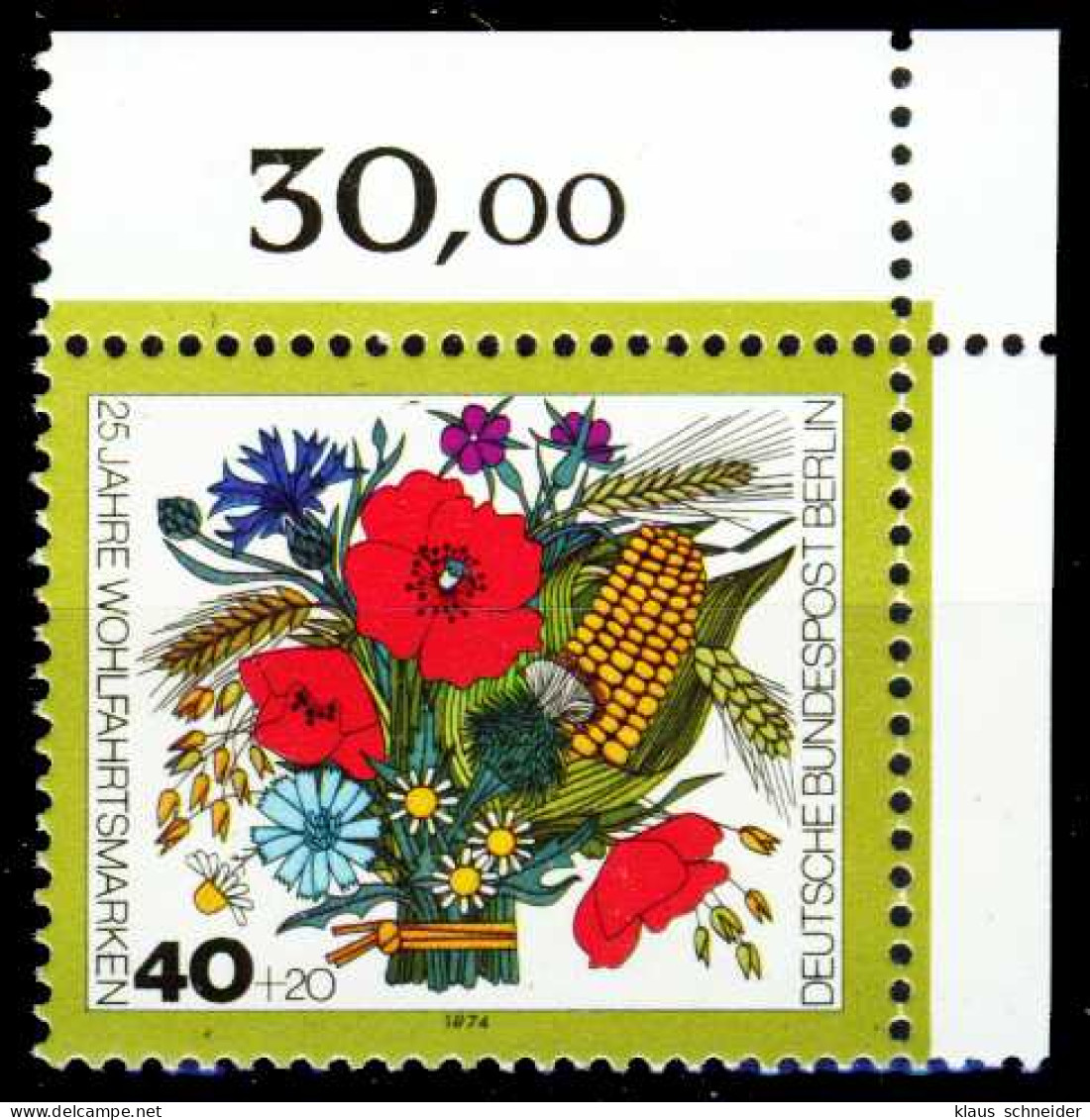 BERLIN 1974 Nr 474 Postfrisch ORA X2CBAAA - Unused Stamps