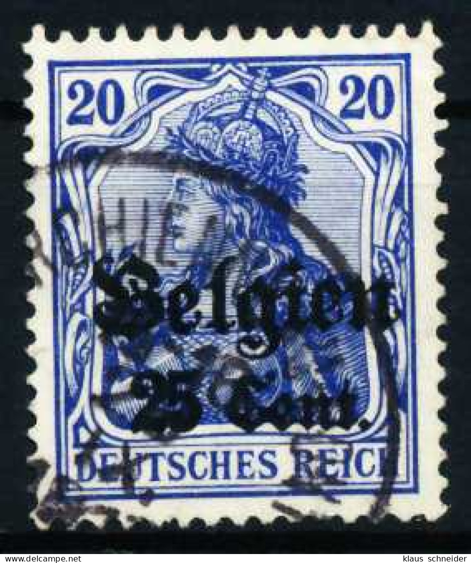 BES 1WK LP BELGIEN Nr 18a Gestempelt X4916FE - Ocupación 1914 – 18