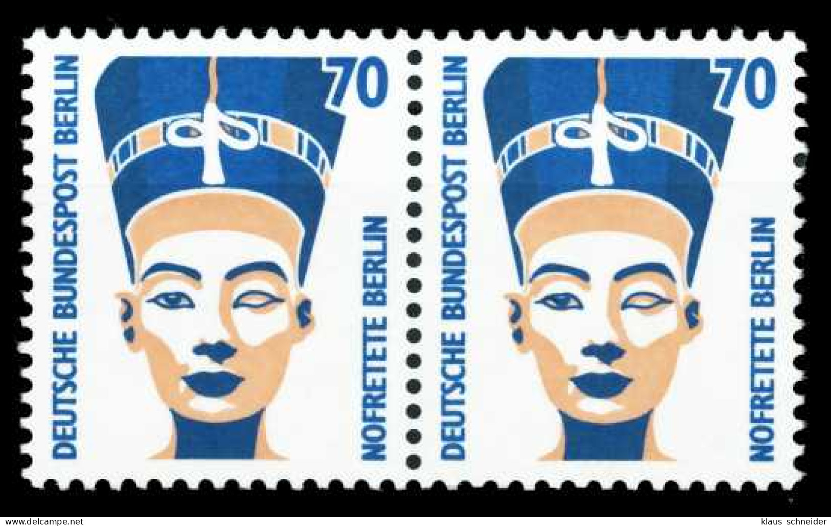 BERLIN DS SEHENSW Nr 814 Postfrisch WAAGR PAAR X49FAD2 - Unused Stamps