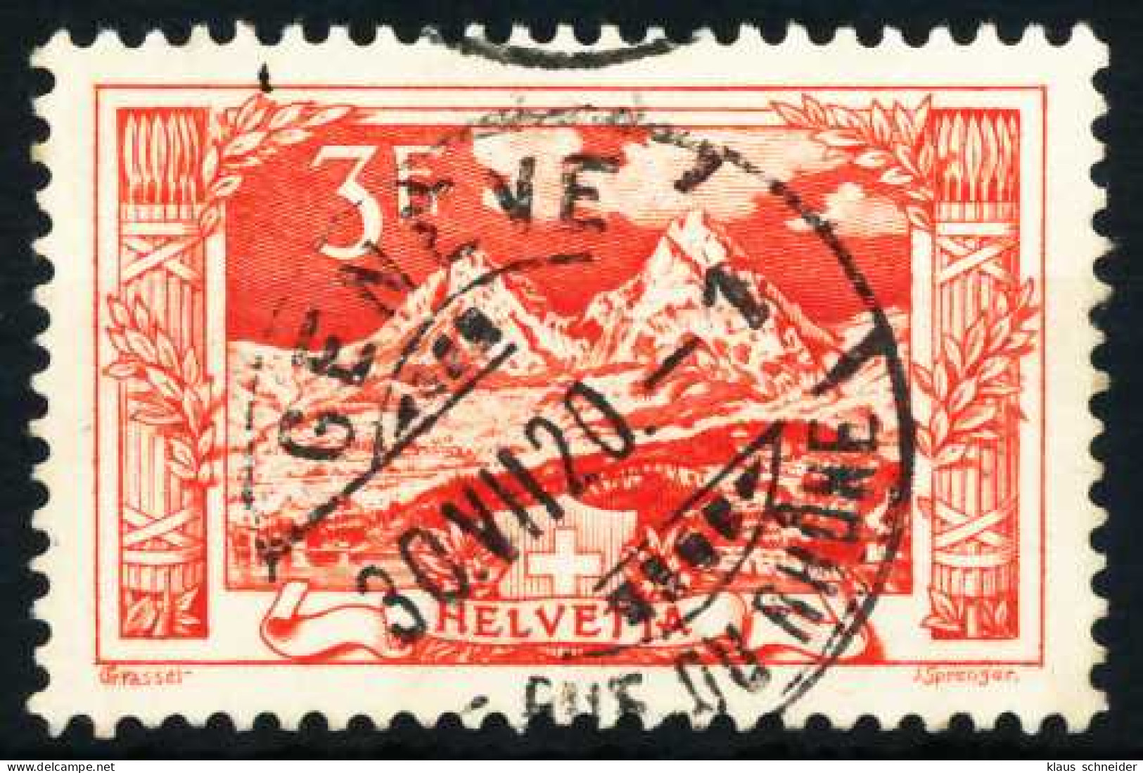 SCHWEIZ 1918 Nr 142 Gestempelt X4C644E - Usados