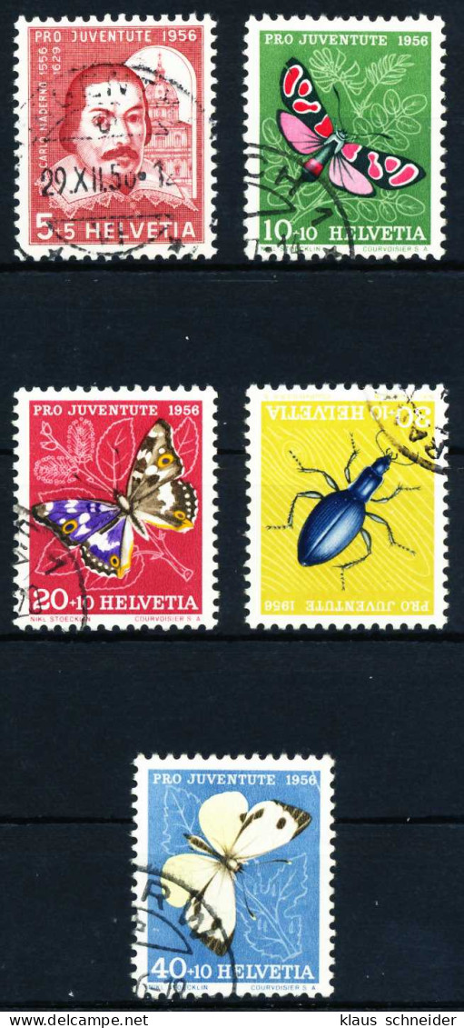 SCHWEIZ PRO JUVENTUTE Nr 632-636 Gestempelt X4C9ADA - Used Stamps