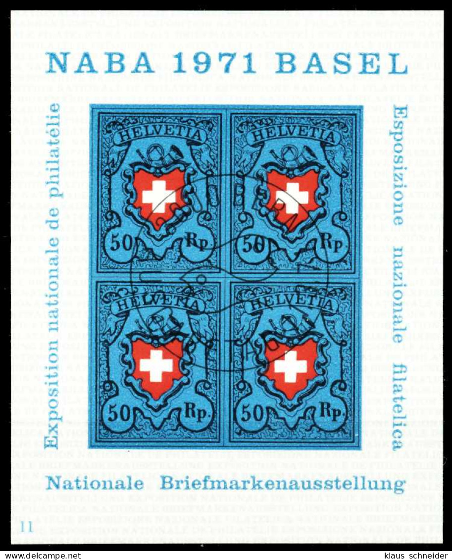 SCHWEIZ BLOCK KLEINBOGEN 1970-1979 Block 21-01 S8F11C6 - Blokken