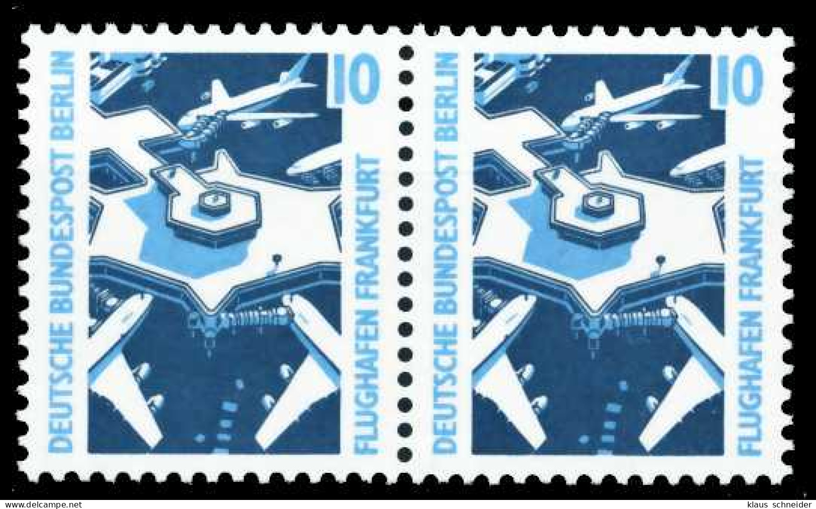 BERLIN DS SEHENSW Nr 798 Postfrisch WAAGR PAAR X60DD2E - Unused Stamps