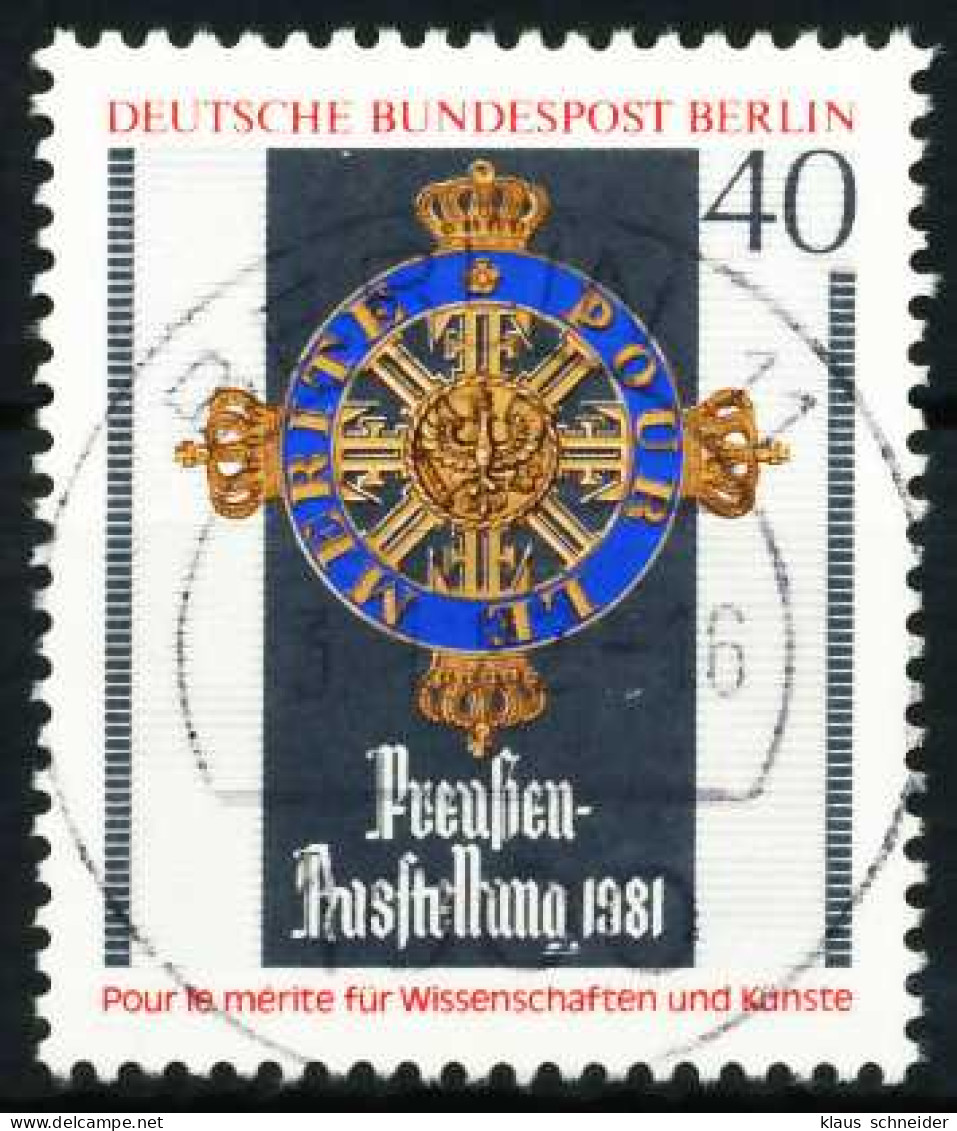 BERLIN 1981 Nr 648 Zentrisch Gestempelt X62126A - Used Stamps